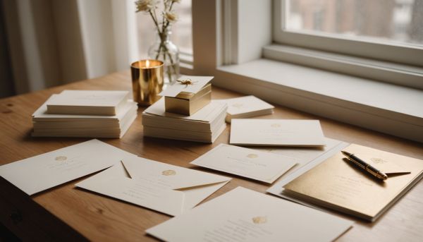 Comment concevoir des invitations élégantes et pro ?